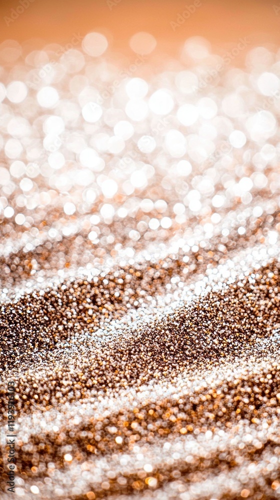 Sparkling Glittery Background Festive Shimmer Texture Golden Silver Bokeh Lights Sparkling Glittery Background Festive Shimmer Texture Golden Silver Bokeh Lights