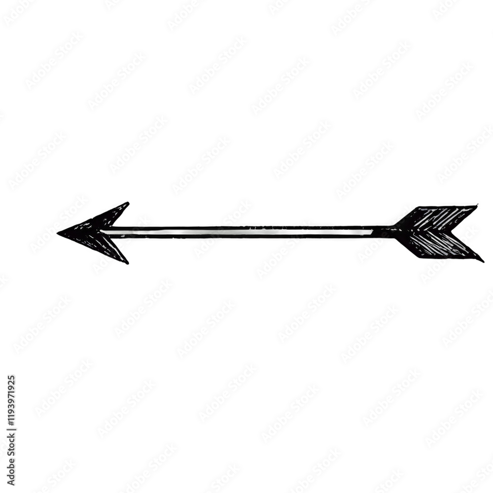 black hand drawing arrow isolated on background
black hand drawing arrow isolated on background