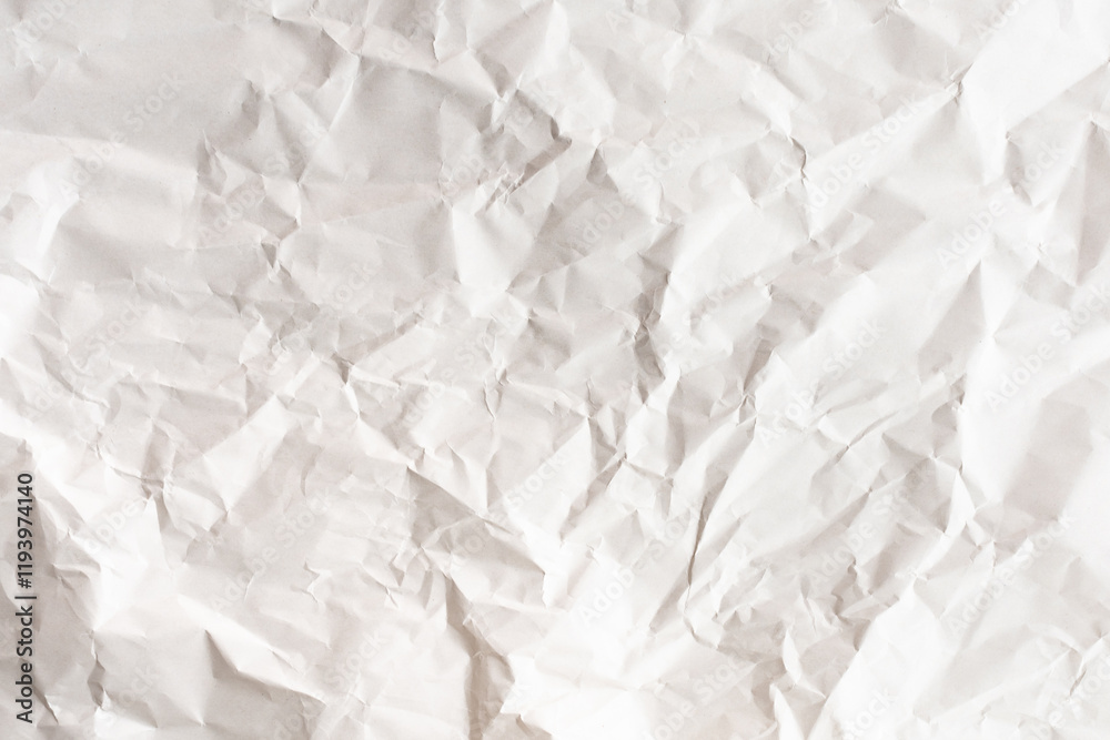 Obraz premium しわくちゃな紙、テクスチャ