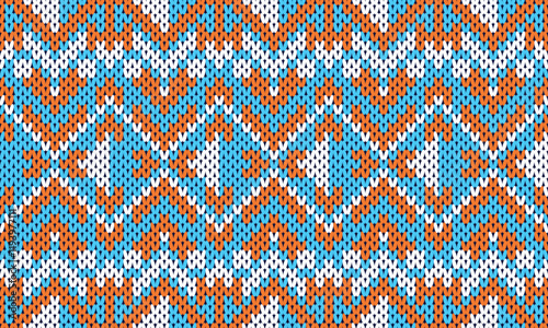 Seamless printable knitting patterns, wallpapers, ultra-high resolution raster illustrations, print-on-demand patterns.