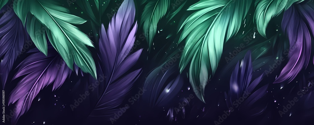 Deep Olive Background Wallpaper with Neon Ice Violet Light, Banner Header Deep Olive Background Wallpaper with Neon Ice Violet Light, Banner Header