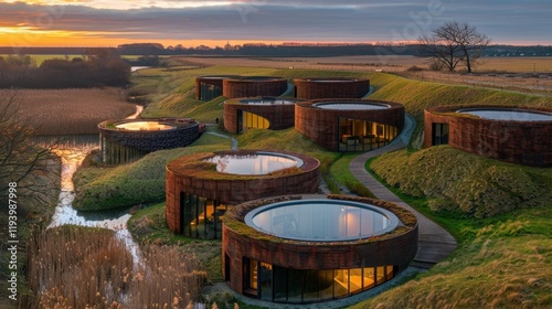 Sustainable Architecture: Building with natural materials and energy-efficient systems to create eco-conscious spaces that minimize waste and environmental harm.
 photo