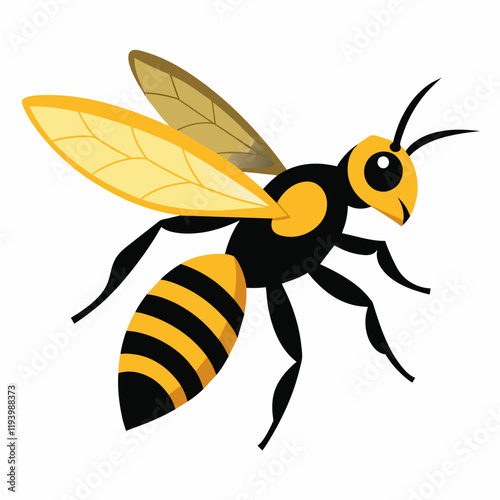 wasp from the side