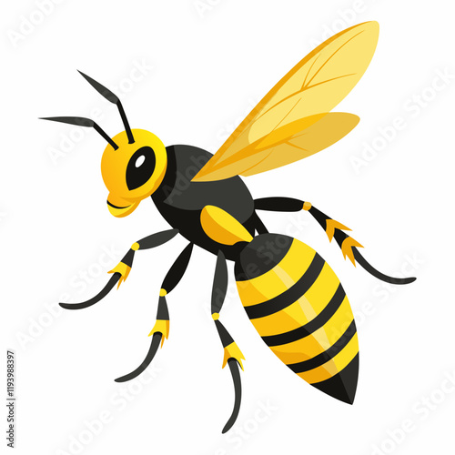 wasp from the side