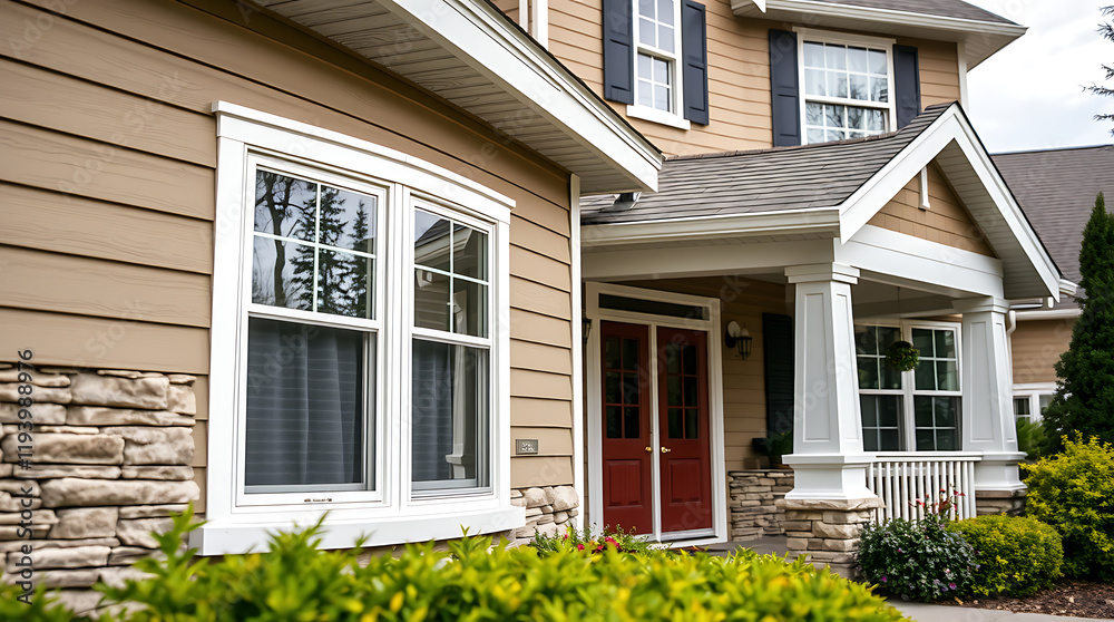 Luxury Home Exterior: Modern Architectural Design, Curb Appeal, and Landscaping Luxury Home Exterior: Modern Architectural Design, Curb Appeal, and Landscaping