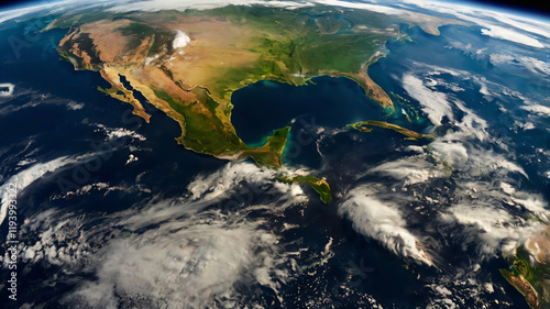 View of Earth from space