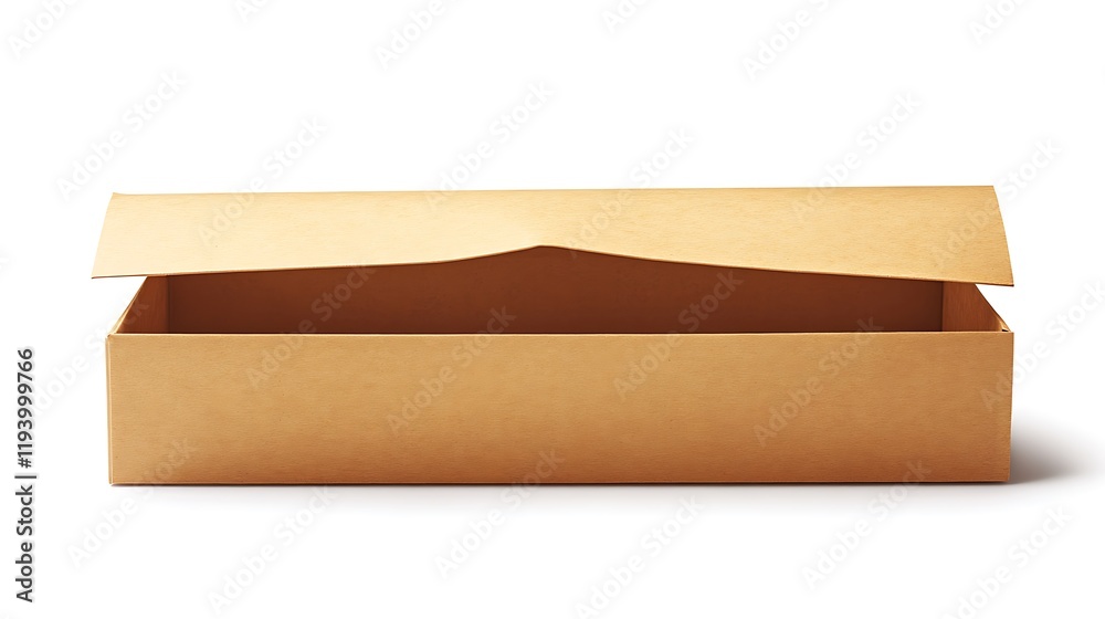 Cardboard box isolated on white background Cardboard box isolated on white background