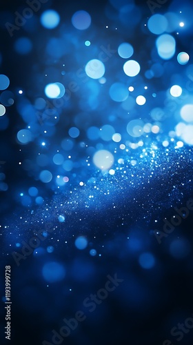 Abstract background with bokeh defocused lights and water drops