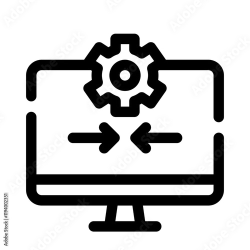 Operating System line icon