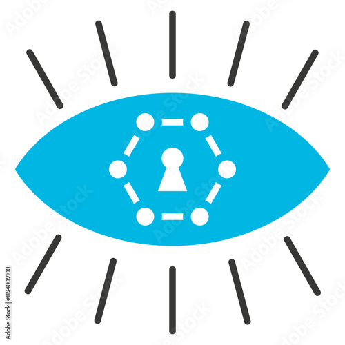 Retina Identification Icon