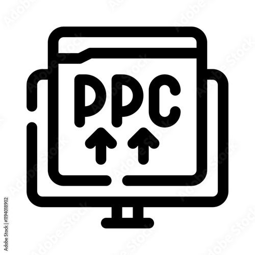 PPC line icon