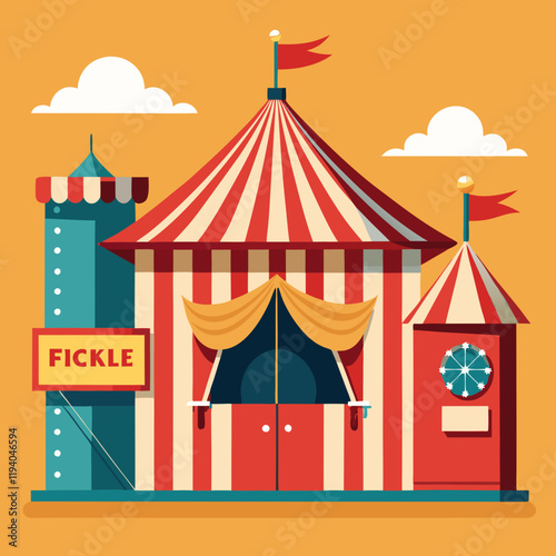 circus tent icon