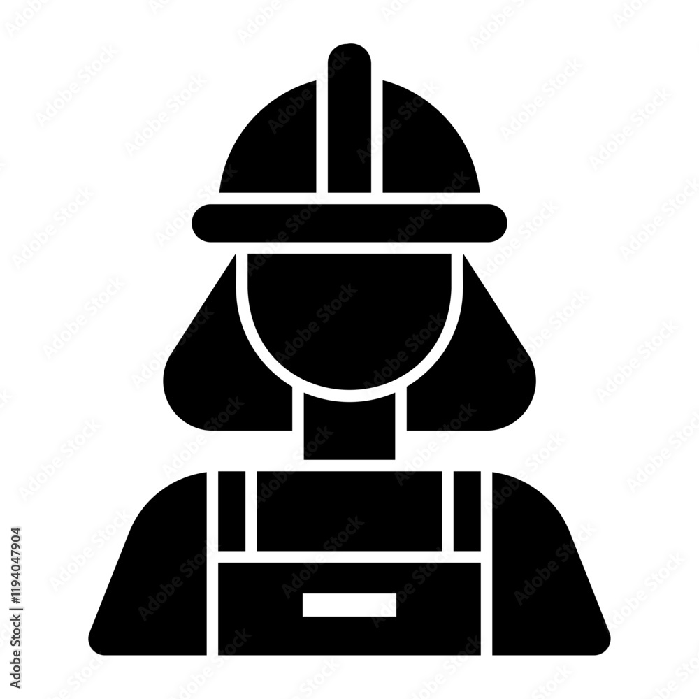 Fototapeta premium labor Solid icon