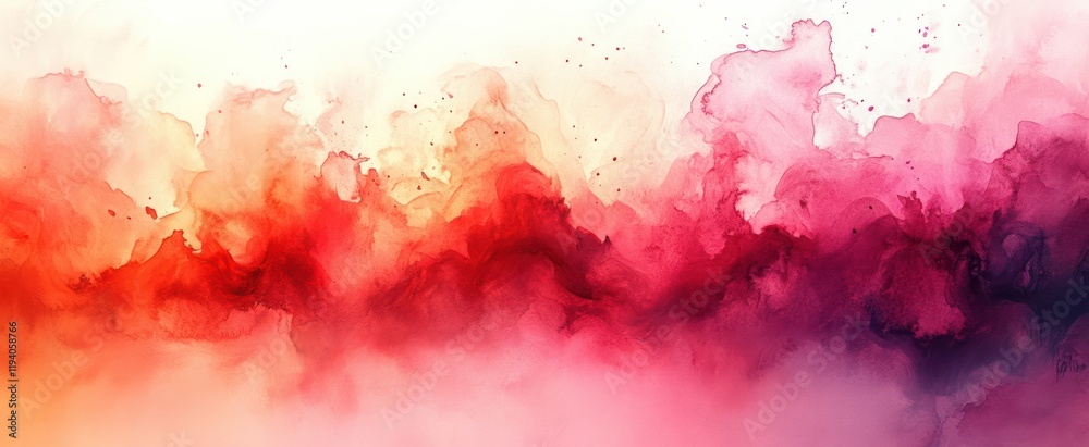Vibrant Pink Watercolor Abstract Background with Gentle Texture for Elegant Designs and Layouts Vibrant Pink Watercolor Abstract Background with Gentle Texture for Elegant Designs and Layouts