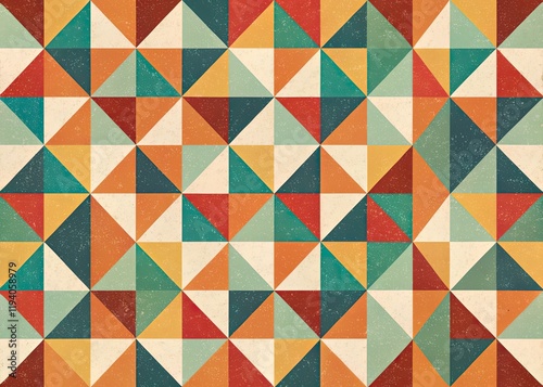 Wallpaper Mural Retro Vintage Color Pattern Background Social Media Template Design - Aesthetic Instagram Post Torontodigital.ca