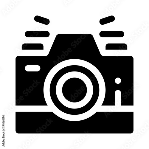 camera glyph icon