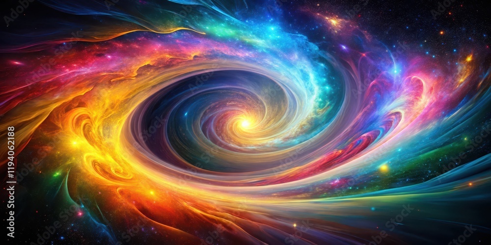 A celestial tapestry woven with vibrant hues, a cosmic swirl embracing a radiant core, where ethereal streams of stardust paint a breathtaking symphony of light. A celestial tapestry woven with vibrant hues, a cosmic swirl embracing a radiant core, where ethereal streams of stardust paint a breathtaking symphony of light.