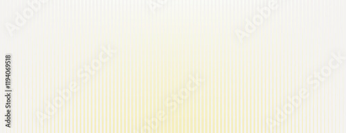A soft gradient background with vertical stripes. The background is light yellow, blending into white, creating a smooth yellow texture. Gradient striped background vector. Yellow background.