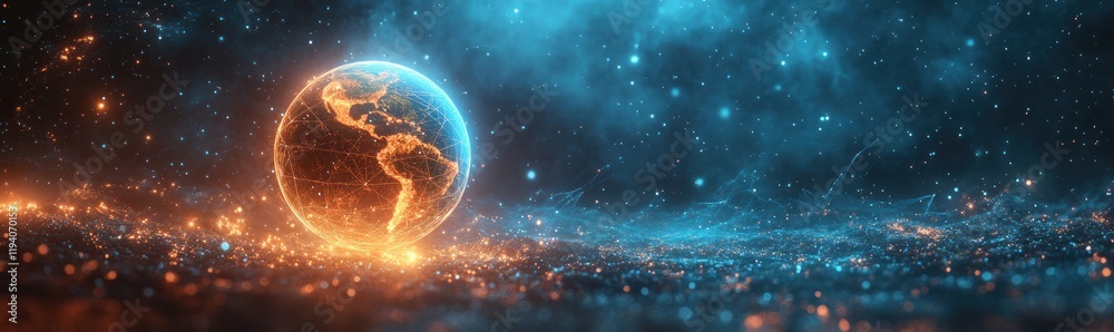 Global Digital Communication Network Futuristic Technology Blockchain Cryptocurrency IoT Telecommunication Global Digital Communication Network Futuristic Technology Blockchain Cryptocurrency IoT Telecommunication