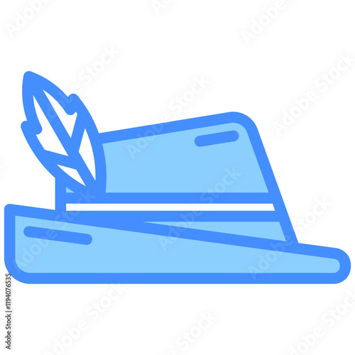 Traditional hat icon