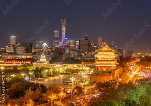 Qianmen is the colloquial name for Zhengyangmen, a gate in Beijing's historic city wall.  photo