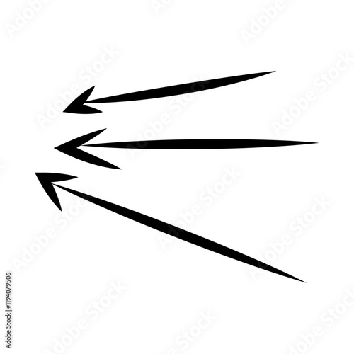 Chalk scribble doodle arrow, line elements set. Crayon arrow, underline, handwritten mark check. Rough hand drawn marker sketch with brush grunge texture. crayon pencil style. Vector illustration