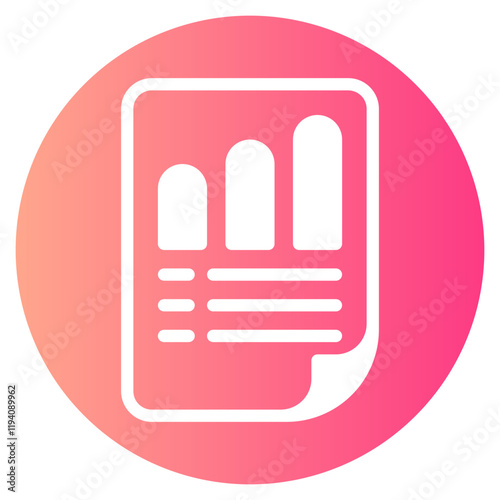 files gradient icon