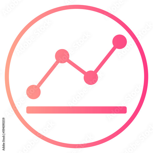 stats gradient icon