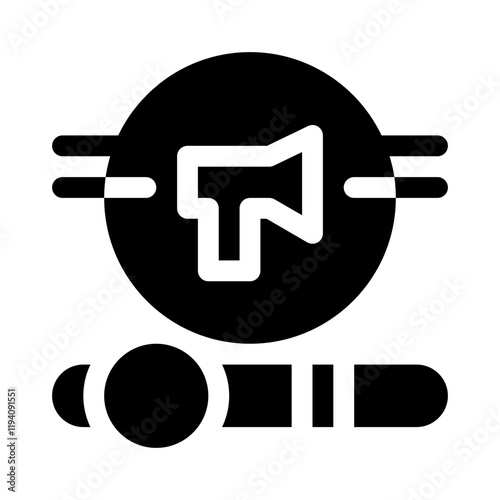 volume glyph icon