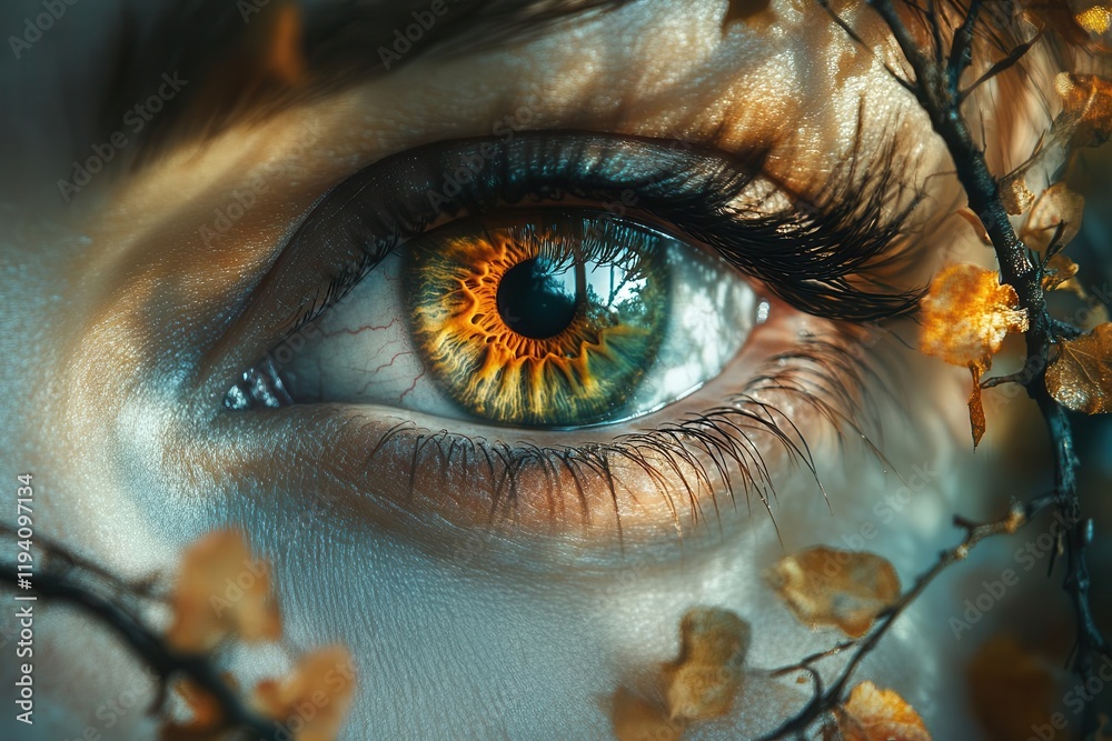 landscape of a brown eye surrounded by a soft blurred background capturing the depth and beauty of the iris and pupil evoking a sense of curiosity and connection through its intricate details landscape of a brown eye surrounded by a soft blurred background capturing the depth and beauty of the iris and pupil evoking a sense of curiosity and connection through its intricate details