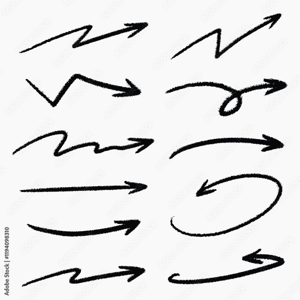 Set of simple lines hand drawn black arrows in various style. Set of simple of hand drawn black arrows. Set of simple lines hand drawn black arrows. Various of simple lines arrows collection Set of simple lines hand drawn black arrows in various style. Set of simple of hand drawn black arrows. Set of simple lines hand drawn black arrows. Various of simple lines arrows collection