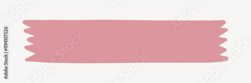 Free Download Pink ribbon banner, collage element vector - GFXLoad