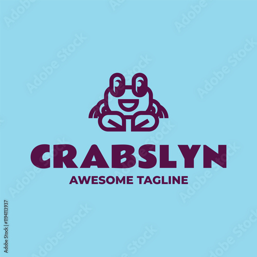 Crabslyn Line Art Logo photo