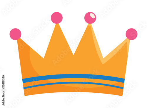 party gold crown