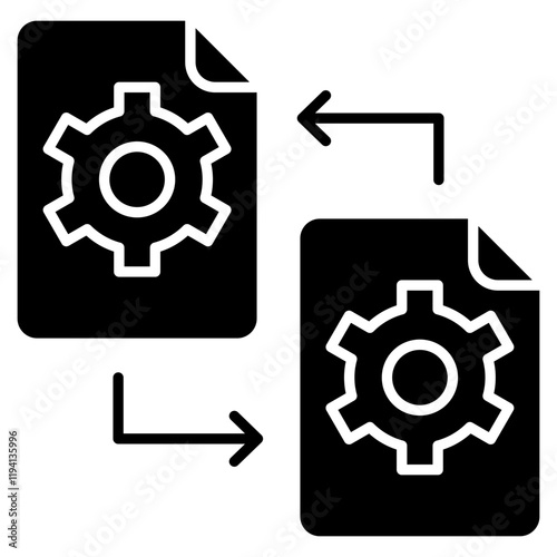 Exchange  Icon Element For Design