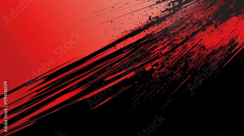 A bold abstract gradient background.combining red and black.highlighting power and intensity.ideal for automotive and extreme sports marketing