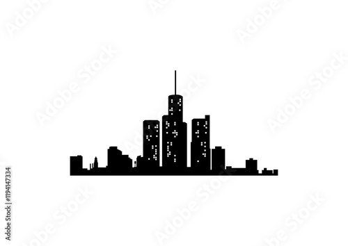 city skyline silhouette