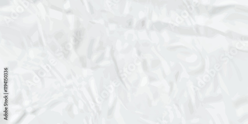 White old parchment cardboard paper crumpled pattern texture. Wrinkled white poster paper texture background.	
