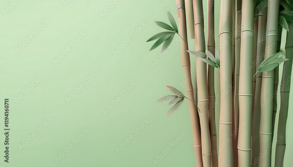 Obraz premium Goal of life, growth and, motivation concept: Towering bamboo forest swaying in the wind, resilience and growth.