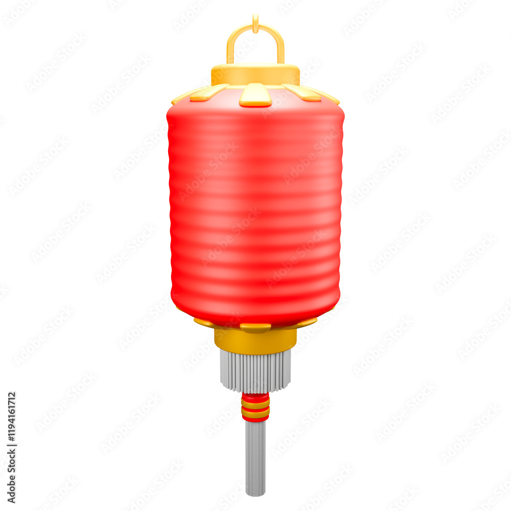 3d icon Chinese new year red lantern 3d icon Chinese new year red lantern