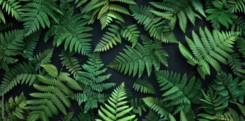 fern leaves seamless pattern fern leaves seamless pattern