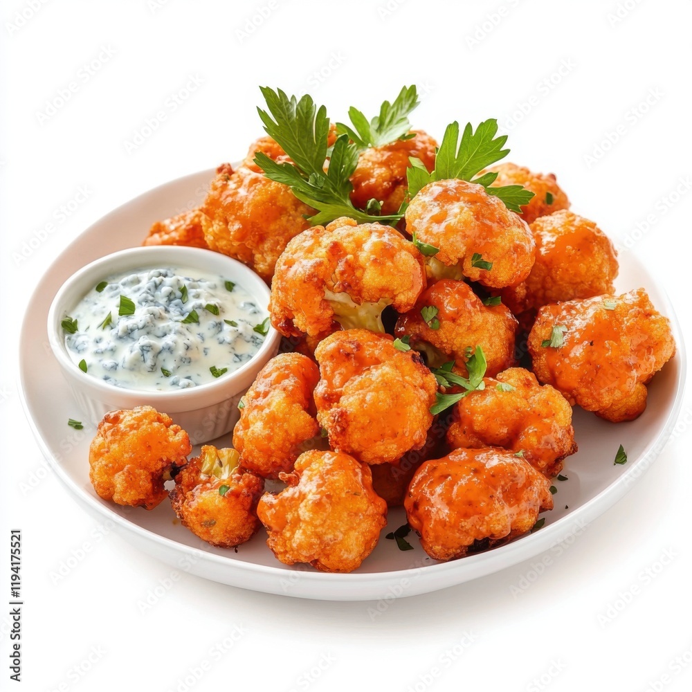 Buffalo Cauliflower Bites Buffalo Cauliflower Bites