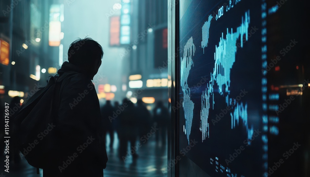 AIpowered stock analysis tools interacting with world financial charts, Investment Technology, Smart spending AIpowered stock analysis tools interacting with world financial charts, Investment Technology, Smart spending