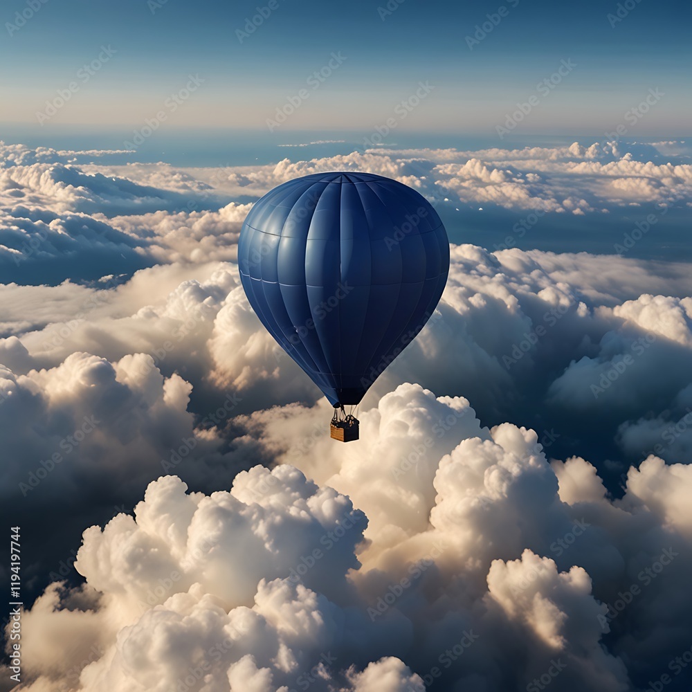 Naklejka premium hot air balloon