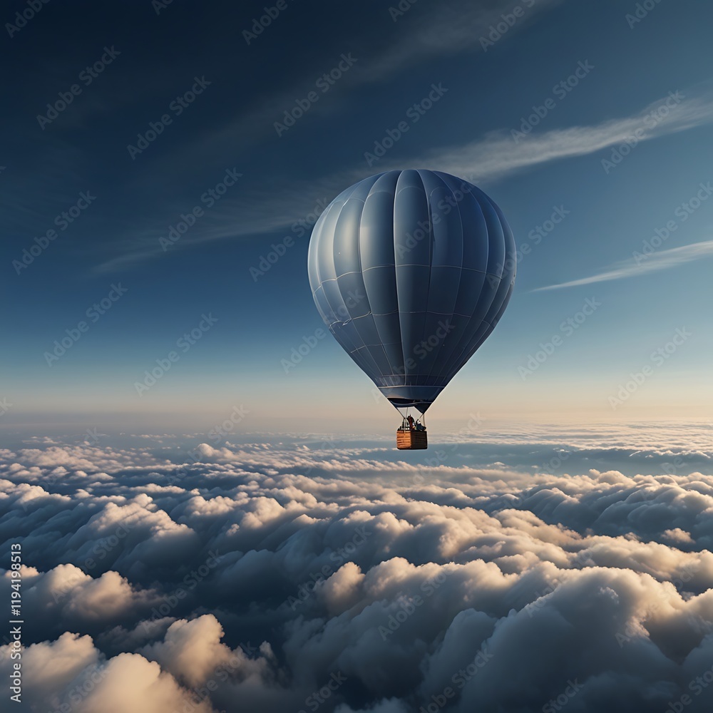 Naklejka premium hot air balloon