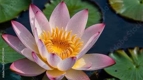 pink lotus flower