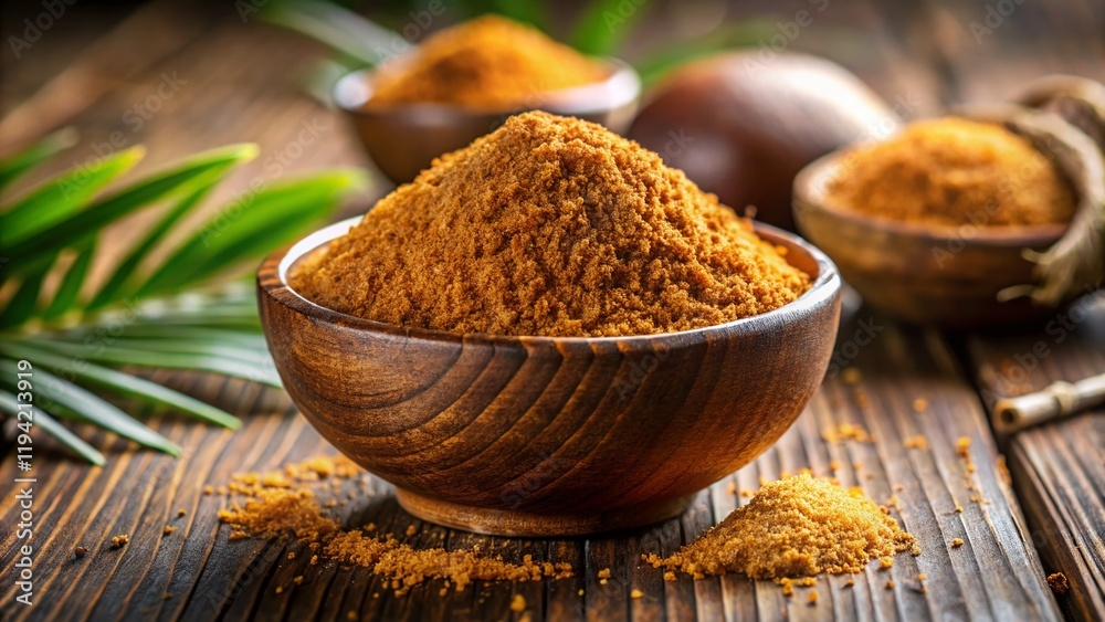 Healthy Organic Coconut Sugar Alternative - Portrait Photography Healthy Organic Coconut Sugar Alternative - Portrait Photography