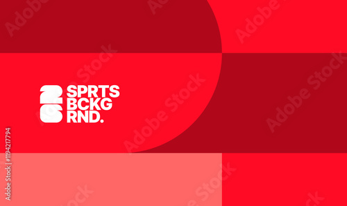 Background for sports event, competition or cup. World Championship 2026. Design with geometric shapes for poster, layout, template. 