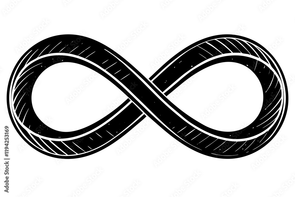 infinity silhouette vector infinity silhouette vector