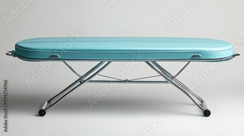 Elegant Turquoise Medical Examination Table photo